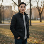 Daniel Grahame - Mens - Black Barnham Casual Coat - Wildvine Clothing, Spalding, Lincolnshire