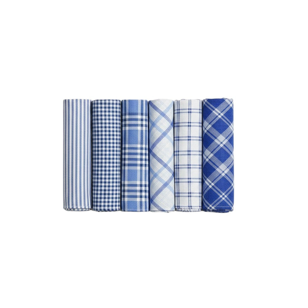 Le Chateau - Mens - Luxury Handkerciefs - Checks - Wildvine Clothing, Spalding, Lincolnshire