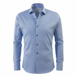 OLYMP - Mens Shirt - Level Five Body Fit -Blue - Wildvine Clothing, Spalding, Lincolnshire