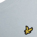 Lyle & Scott - Mens Cotton V Neck Jumper - Opal Blue - KN2492V W596 - Wildvine Clothing, Spalding, Lincolnshire