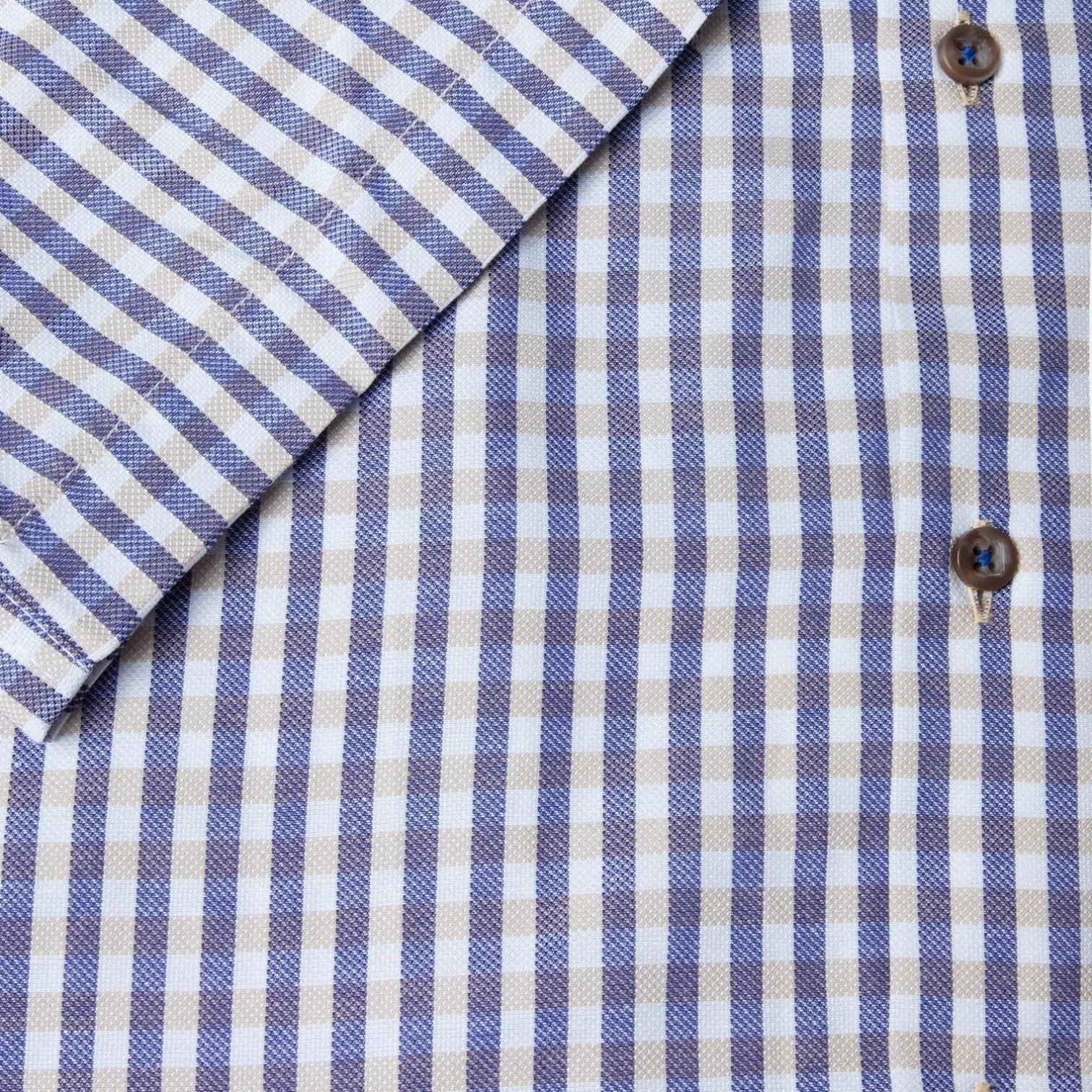 DG's Drifter Mens - Regular Short Sleeve Casual Shirt - Stone Geneva - Wildvine Clothing, Spalding, Lincolnshire