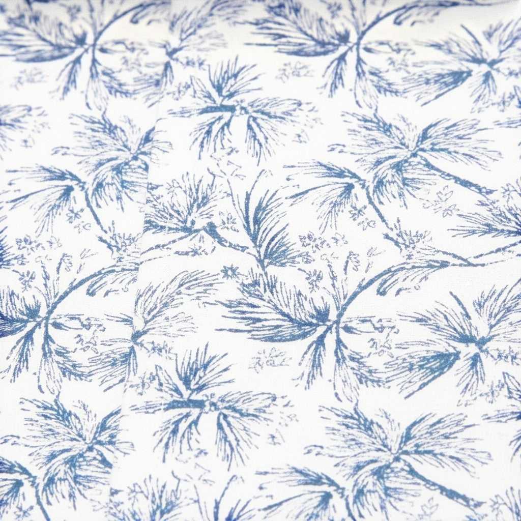 Gurteen - Mens - Seville - Modern Fit / Short Sleeved - Midnight Palm Print - 5102 935 - Wildvine Clothing, Spalding, Lincolnshire