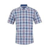 DG's Drifter Mens - Regular Short Sleeve Casual Shirt - Blue - Wildvine Clothing, Spalding, Lincolnshire