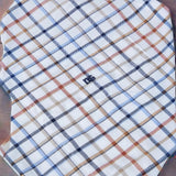 DG's Drifter Mens - Regular Short Sleeve Ivano Casual Shirt - Brown Check - 14822SS 45 - Wildvine Clothing, Spalding, Lincolnshire