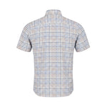 DG's Drifter Mens - Regular Short Sleeve Ivano Casual Shirt - Brown Check - 14822SS 45 - Wildvine Clothing, Spalding, Lincolnshire
