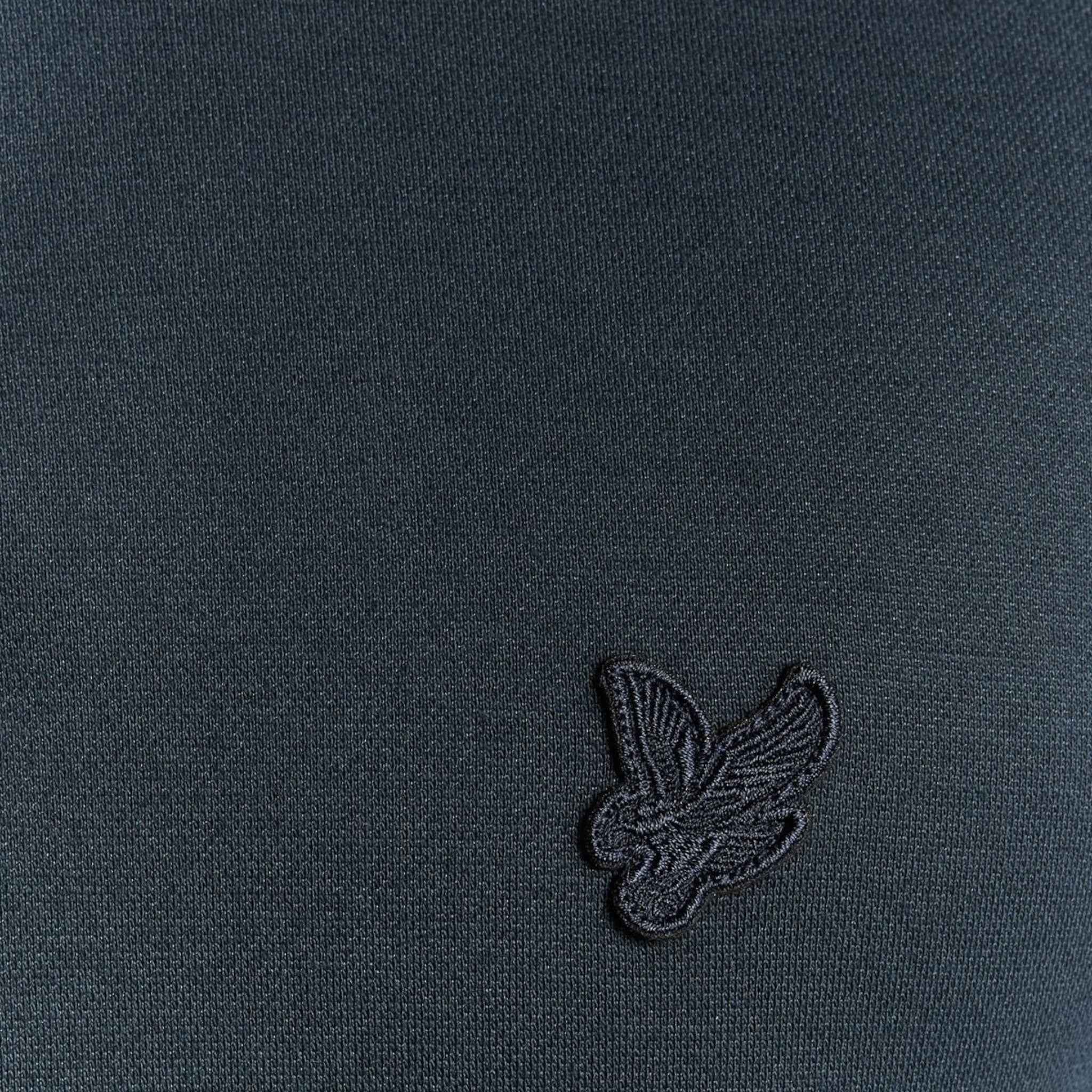 Lyle & Scott - Mens Interlock Polo Shirt - Carbon X898 - Wildvine Clothing, Spalding, Lincolnshire