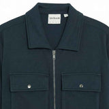 Lyle & Scott - Mens Interlock Jersey Overshirt - Carbon X898 - Wildvine Clothing, Spalding, Lincolnshire
