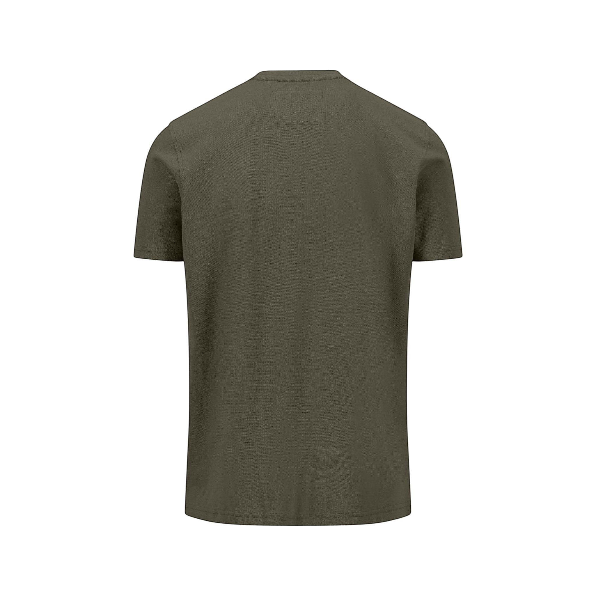 Fynch-Hatton - Mens T-Shirt - Premium Cotton - Dark Khaki - Wildvine Clothing, Spalding, Lincolnshire