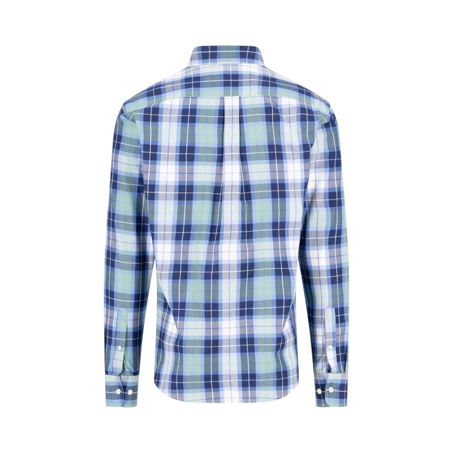 Fynch-Hatton - Mens Shirt - Twill Check - Fern - Wildvine Clothing, Spalding, Lincolnshire