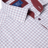 DG's Drifter Mens - Regular Short Sleeve Casual Shirt - Red/Blue - 14603SS - 63 - Wildvine Clothing, Spalding, Lincolnshire