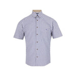 DG's Drifter Mens - Regular Short Sleeve Casual Shirt - Stone Geneva - Wildvine Clothing, Spalding, Lincolnshire
