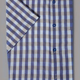 DG's Drifter Mens - Regular Short Sleeve Ivano Casual Shirt - Stone - 14821SS 92 - Wildvine Clothing, Spalding, Lincolnshire