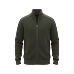 Jackdaw - Mens Noah Full Zip Fleece Lined Jumper - Green - Wildvine Clothing, Spalding, Lincolnshire