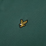 Lyle & Scott - Mens Cotton Short Sleeve Knitted Polo - Everglade KN2412V W130 - Wildvine Clothing, Spalding, Lincolnshire