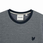 Lyle & Scott - Mens Pique Interlock T-Shirt - Chambray Blue X973 - Wildvine Clothing, Spalding, Lincolnshire