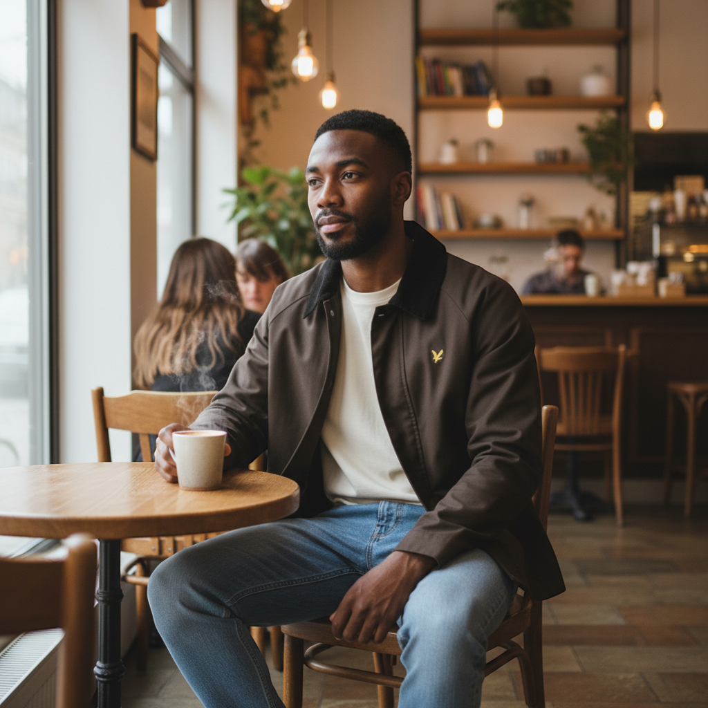 Lyle & Scott - Mens Hunting Jacket - Jet Black Z865 - Wildvine Clothing, Spalding, Lincolnshire