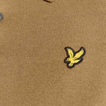 Lyle & Scott - Mens Cotton Merino Long Sleeve Knitted Polo - Tigers Eye X851 - Wildvine Clothing, Spalding, Lincolnshire