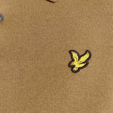 Lyle & Scott - Mens Cotton Merino Long Sleeve Knitted Polo - Tigers Eye X851 - Wildvine Clothing, Spalding, Lincolnshire