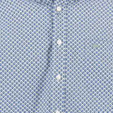 Fynch-Hatton - Mens Shirt - Combi Print - Fern - Wildvine Clothing, Spalding, Lincolnshire
