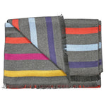 Swole Panda - Mens Multi Fine Stripe Bamboo Scarf - Wildvine Clothing, Spalding, Lincolnshire
