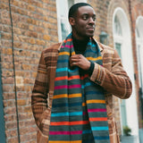 Swole Panda - Mens Multi Fine Stripe Bamboo Scarf - Wildvine Clothing, Spalding, Lincolnshire
