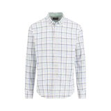 Fynch-Hatton - Mens Shirt - Multicolor Washed Oxford - White 802 - Wildvine Clothing, Spalding, Lincolnshire