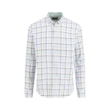 Fynch-Hatton - Mens Shirt - Multicolor Washed Oxford - White 802 - Wildvine Clothing, Spalding, Lincolnshire