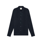 Lyle & Scott - Mens Cable Knitted Shirt - Carbon X898 - Wildvine Clothing, Spalding, Lincolnshire