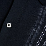 Lyle & Scott - Mens Cable Knitted Shirt - Carbon X898 - Wildvine Clothing, Spalding, Lincolnshire