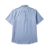Gurteen - Mens - 100% Cotton - Seville - Modern Fit / Short Sleeved - Navy Check - 51028 636 - Wildvine Clothing, Spalding, Lincolnshire