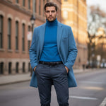 Gurteen - Mens - Stretch Chino - Longford - Navy - 1223 036 - Wildvine Clothing, Spalding, Lincolnshire