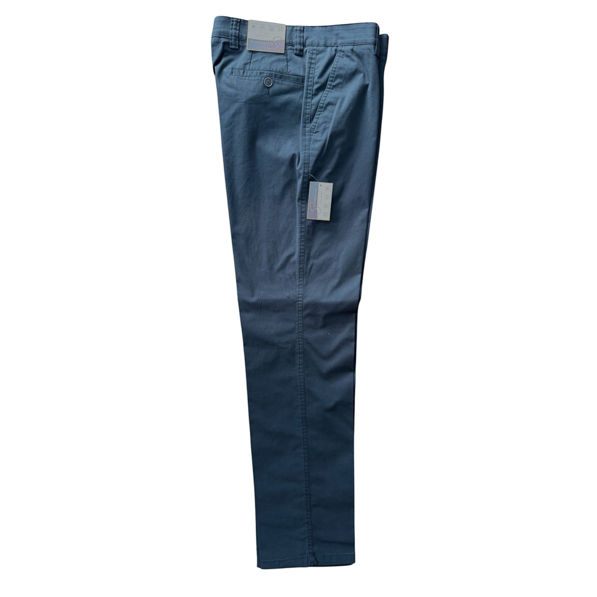 Gurteen - Mens - Stretch Chino - Longford - Navy - 1223 036 - Wildvine Clothing, Spalding, Lincolnshire
