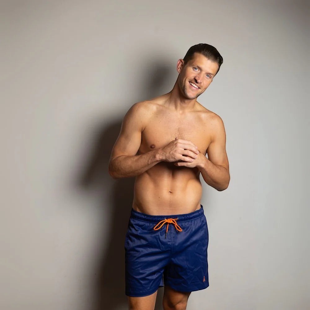 Swole Panda - Mens Swim Shorts - Hydro motion - Blue - Wildvine Clothing, Spalding, Lincolnshire