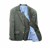 Gurteen - Mens - 100% Linen Jacket - Viago - Olive - Wildvine Clothing, Spalding, Lincolnshire