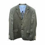 Gurteen - Mens - 100% Linen Jacket - Viago - Olive - Wildvine Clothing, Spalding, Lincolnshire
