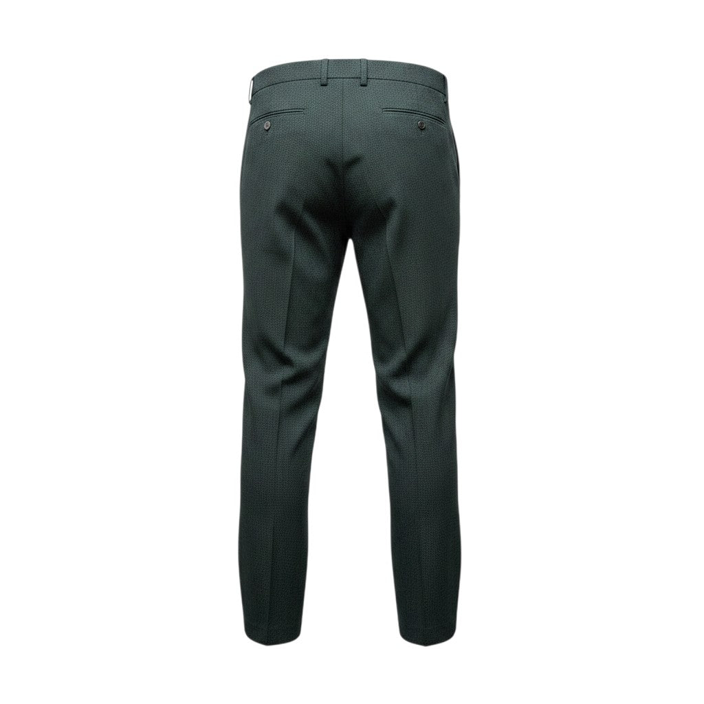 Gurteen - Mens - 100% Linen Trousers - Lynton - Olive - 1852-024 - Wildvine Clothing, Spalding, Lincolnshire