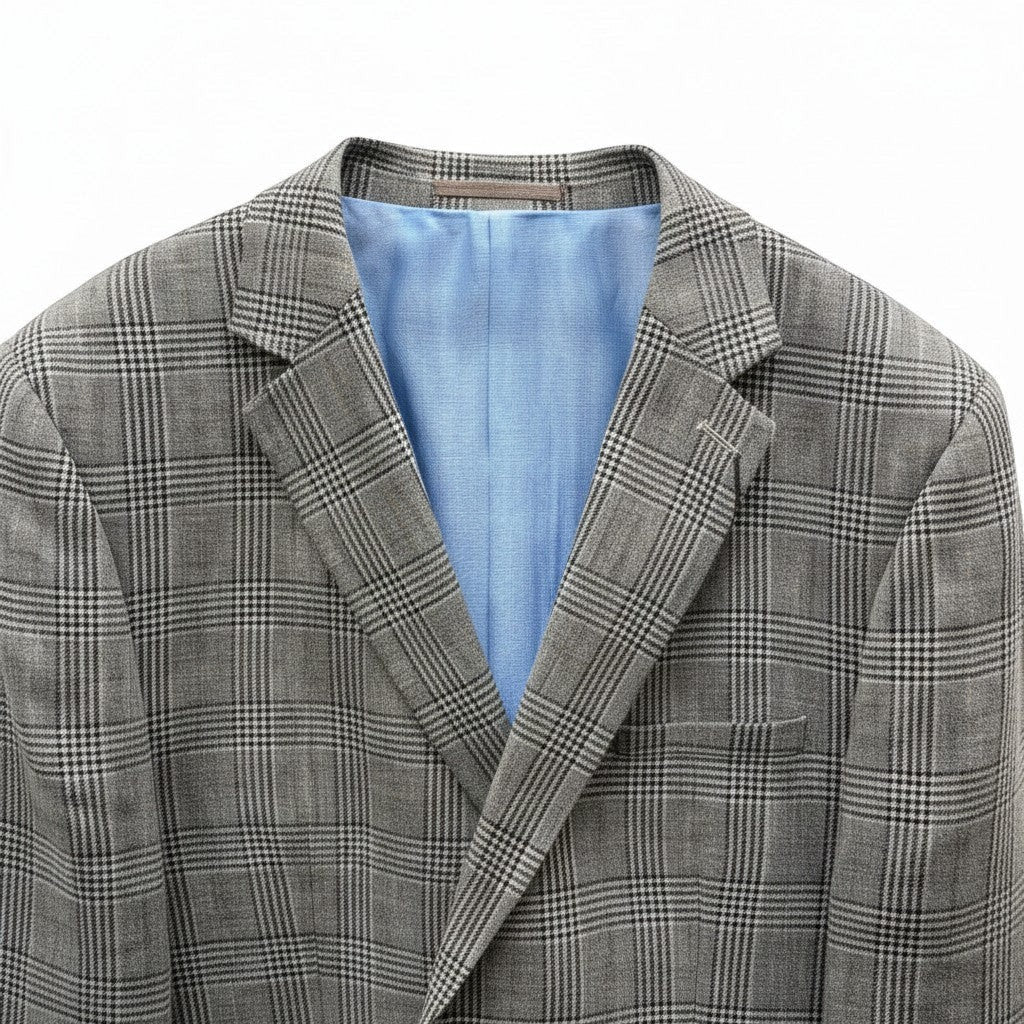 Gurteen - Mens - Jacket - Otterburn - Coffee Check - Wildvine Clothing, Spalding, Lincolnshire