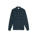 Lyle & Scott - Mens Interlock Jersey Overshirt - Carbon X898 - Wildvine Clothing, Spalding, Lincolnshire