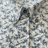 Gurteen - Mens - Seville - Modern Fit / Short Sleeved - Midnight Palm Print - 5102 935 - Wildvine Clothing, Spalding, Lincolnshire