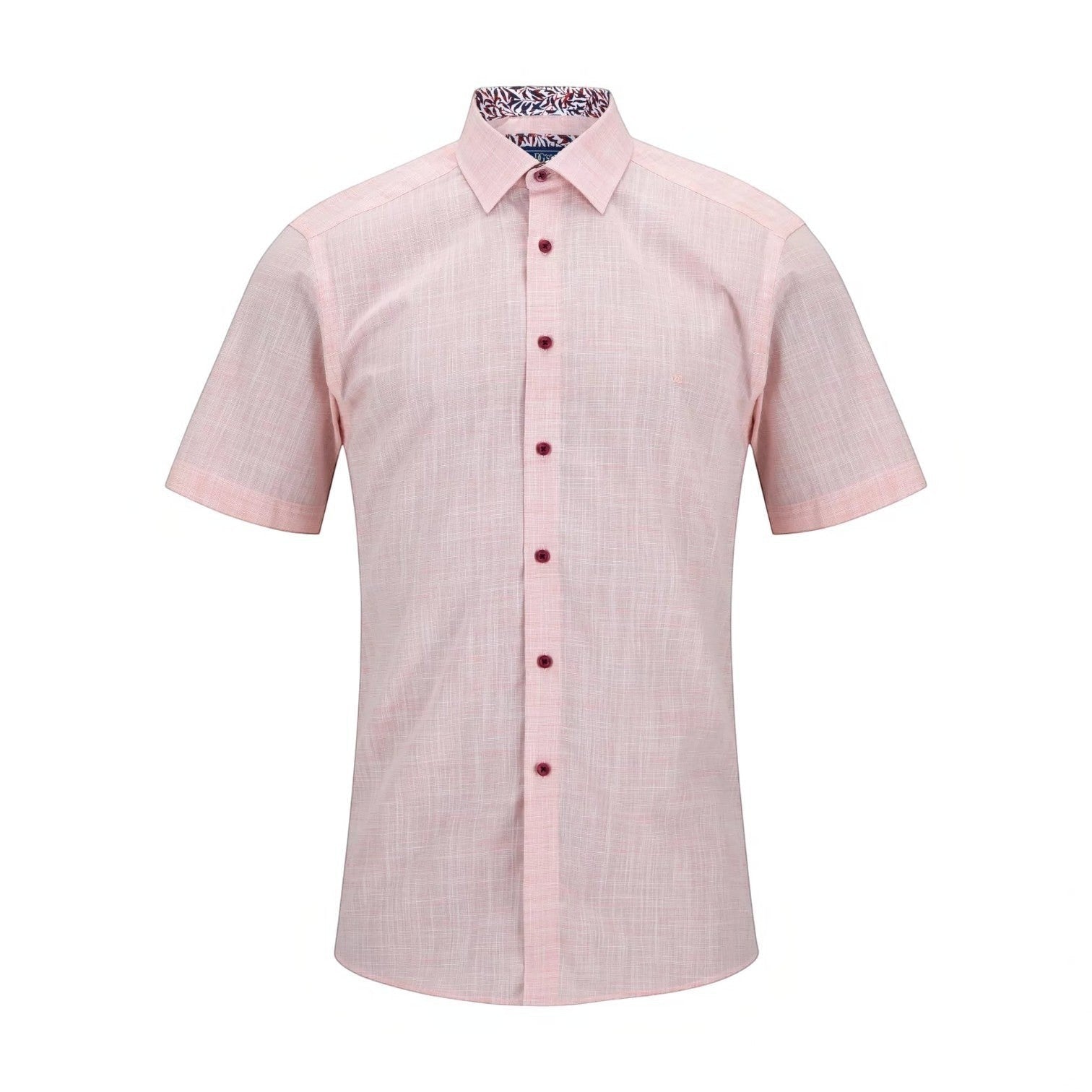 DG's Drifter Mens - Regular Short Sleeve Casual Shirt - Pink - Wildvine Clothing, Spalding, Lincolnshire
