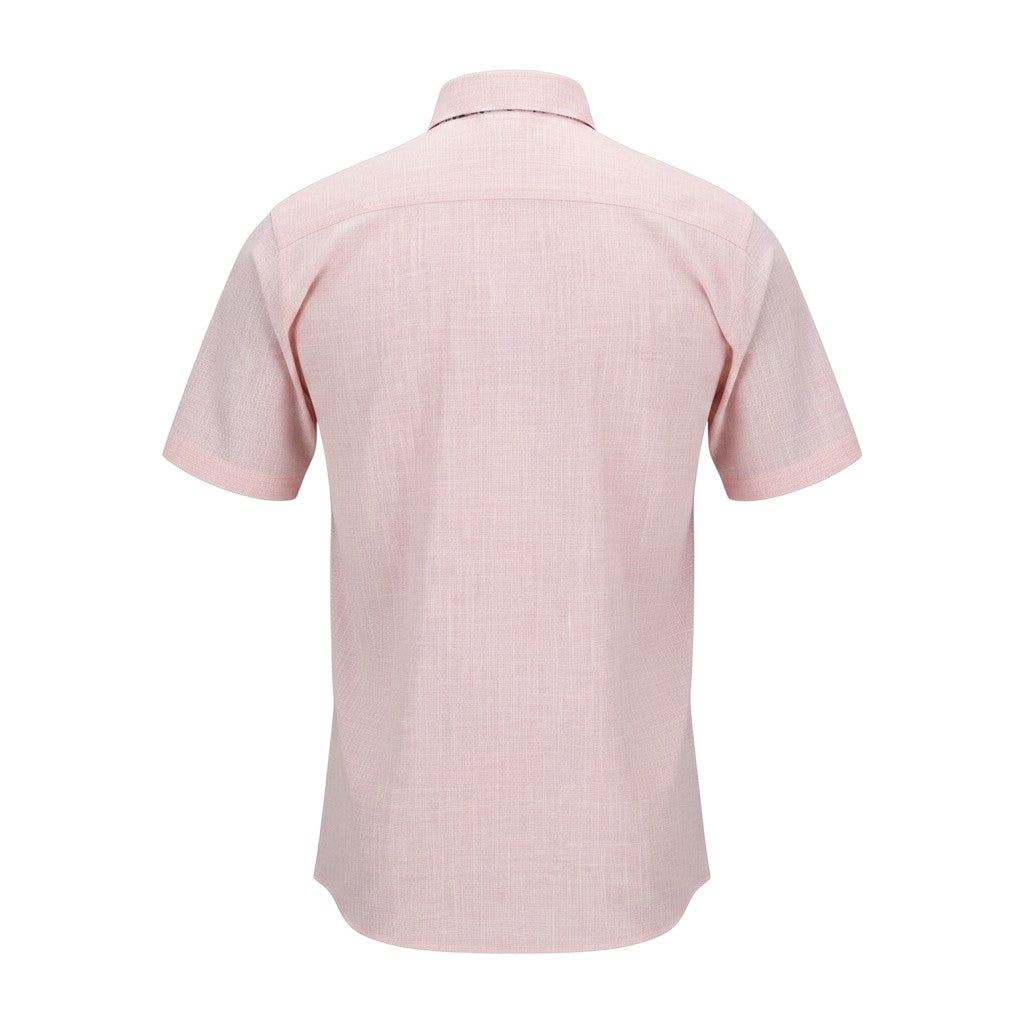 DG's Drifter Mens - Regular Short Sleeve Casual Shirt - Pink - Wildvine Clothing, Spalding, Lincolnshire