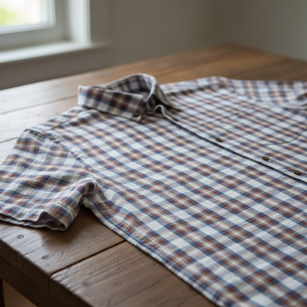 DG's Drifter Mens - Regular Short Sleeve Casual Shirt - Blue - Wildvine Clothing, Spalding, Lincolnshire