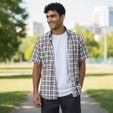 DG's Drifter Mens - Regular Short Sleeve Casual Shirt - Blue - Wildvine Clothing, Spalding, Lincolnshire