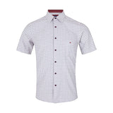 DG's Drifter Mens - Regular Short Sleeve Casual Shirt - Red/Blue - 14603SS - 63 - Wildvine Clothing, Spalding, Lincolnshire