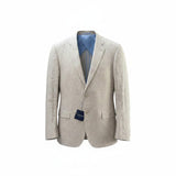 Gurteen - Mens - 100% Linen Jacket - Viago - Sand - 2078 088 - Wildvine Clothing, Spalding, Lincolnshire
