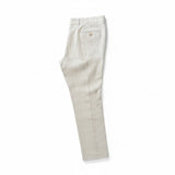 Gurteen - Mens - 100% Linen Trousers - Lynton - Sand - 1852-088 - Wildvine Clothing, Spalding, Lincolnshire