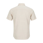 DG's Drifter Mens - Regular Short Sleeve Casual Shirt - Giovanni - Stone - 14501SS 92 - Wildvine Clothing, Spalding, Lincolnshire