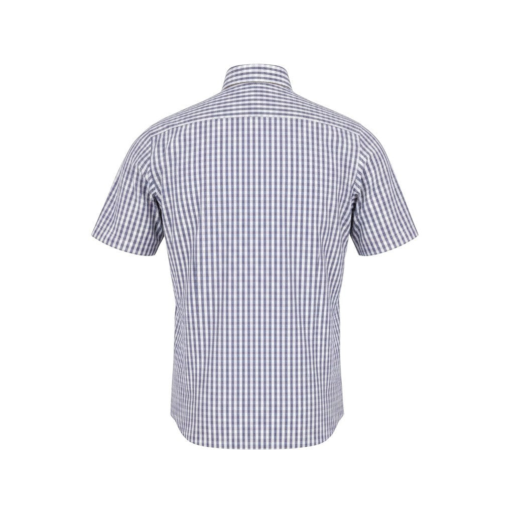 DG's Drifter Mens - Regular Short Sleeve Casual Shirt - Stone Geneva - Wildvine Clothing, Spalding, Lincolnshire