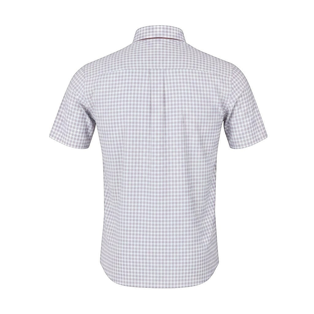 DG's Drifter Mens - Regular Short Sleeve Casual Shirt - Red/Blue - 14603SS - 63 - Wildvine Clothing, Spalding, Lincolnshire