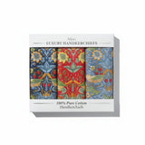 Le Chateau - Mens - Luxury Handkerciefs - W Morris Strawberry Thief Pocket Sq One size - Wildvine Clothing, Spalding, Lincolnshire